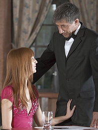 AdsPics presents: Cute teenager fucking the senior teacher for better grades