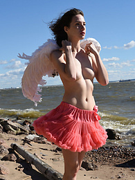 AdsPics presents: Cute cock gobbler teen just wants to give you a good look of what she had hidden under that dress all this time