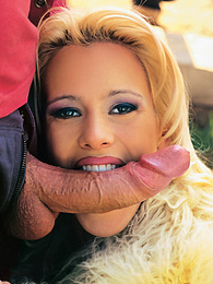 AdsPics presents: Blonde Cora Works Hard With Mouth and Ass to Get a Facial