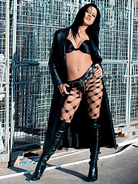 AdsPics presents: Lollybadcock Has a Horny Photoshoot With Dildos Outdoors